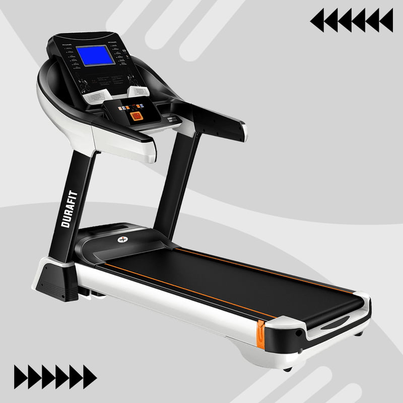 Durafit Focus 3.5 HP (7.0 HP Peak) DC Motorized Treadmill with Auto Incline