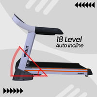Durafit Ranger 3.5 HP (7.0 HP Peak) DC Motorized Treadmill with Auto Incline Durafit Ranger 3.5 HP (7.0 HP Peak) DC Motorized Treadmill with Auto Incline