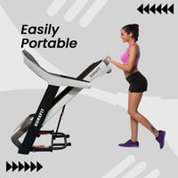 Durafit Focus 3.5 HP (7.0 HP Peak) DC Motorized Treadmill with Auto Incline