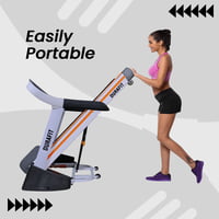 Durafit Ranger 3.5 HP (7.0 HP Peak) DC Motorized Treadmill with Auto Incline