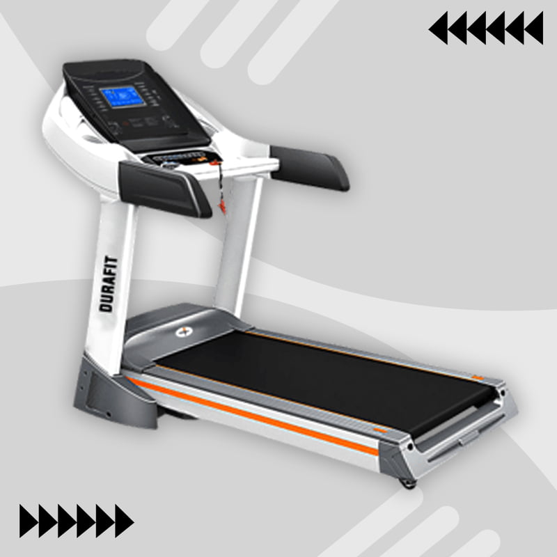 Durafit Ranger 3.5 HP (7.0 HP Peak) DC Motorized Treadmill with Auto Incline