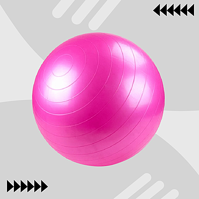 Durafit Yoga ball | Home workout | Anti-burst | Anti-Slip | Stable